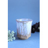 Tasse Hagi-Yaki réparée selon l'art traditionnel du Kintsugi, dorure or 23k, utilitaire